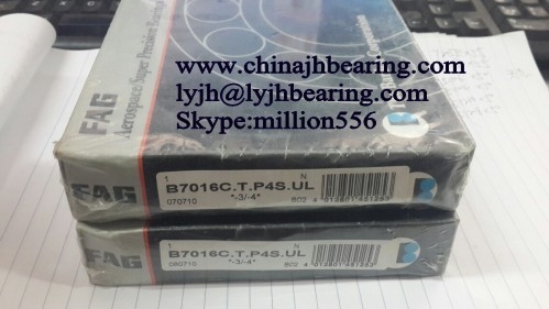 China. FAG B7016-C-T-P4S-UL Rodamiento del eje principal de la herramienta de la máquina,80x125x22mm,P4 Grado,stock proveedor