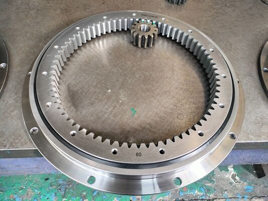 China. Rodamiento de giro de bolas de cuatro puntos de contacto RK6-22N1Z con brida externa 648X447X56mm proveedor