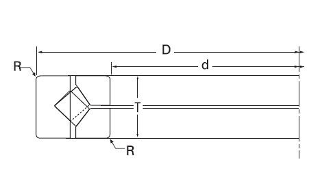 Rodamientos de rodillos cruzados XR855053 685,8*914,4*79,375 mm para máquinas de rectificación verticales proveedor
