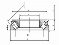 29428E SKF Rodamiento de empuje de rodillos esféricos,140x280x85 mm,GCr15 Material,paquete estándar proveedor