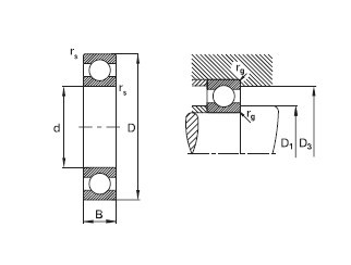 507341 rodamiento de bolas de ranura profunda, 507341 rodamiento para laminadoras, 280x389,5x46 mm proveedor