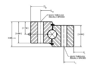 En el caso de los rodamientos de rodadura de tipo HT10-48P1Z, el tamaño y el material del anillo giratorio HT10-48P1Z proveedor
