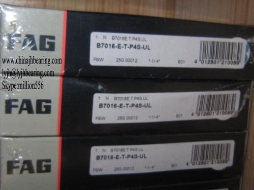 FAG B7016-E-T-P4S-UL Rodamiento del eje principal de la herramienta de la máquina,80x125x22mm,P4 Grado,stock proveedor