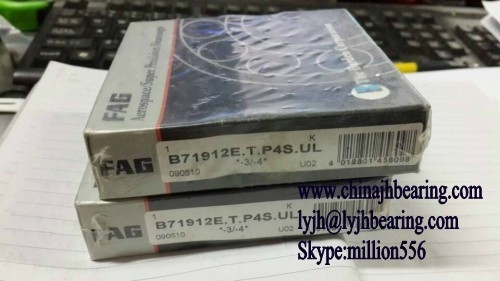 FAG B71912-E-T-P4S-UL rodamiento principal con rodamiento de 60x85x13mm,P4 grado, serie ligera 719, stock proveedor