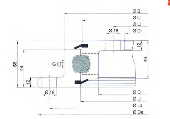 El cliente de Spian ordenó SD.750.20.00.C rodamiento, 748x534x56 mm, cuya cantidad es de 2 piezas proveedor