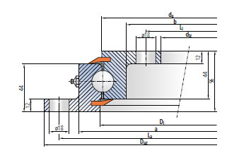 ¿Quieres saber 90-20 0841/0-07053 rodamiento giratorio dimensión 735x947x56mm proveedor