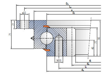 Cómo encontrar el proveedor de rodamientos de giro 1212x1500x90mm proveedor