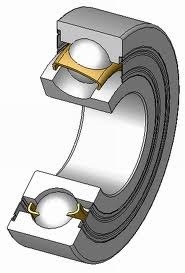 Cuatro puntos de contacto Código de rodamiento de bolas:7030 B, el ángulo de contacto: 40 grados,225x150x35mm proveedor