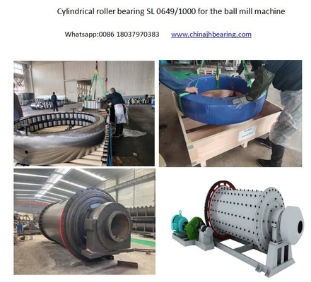 Rodamiento de rodillos SL 0649/1000 para molino de bolas proveedor