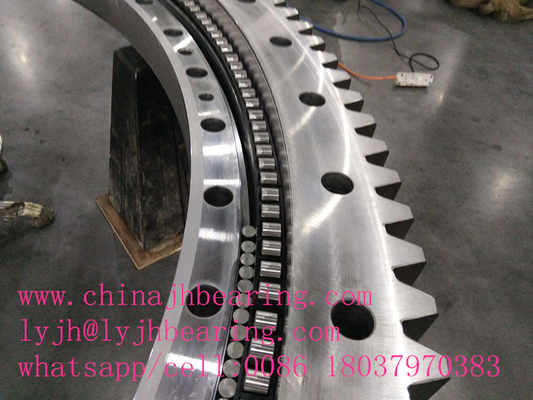 China girando rodamiento fábrica de oferta 013.32.1405 rodamiento giratorio de bolas de cuatro puntos de contacto,15253X1235X119mm proveedor