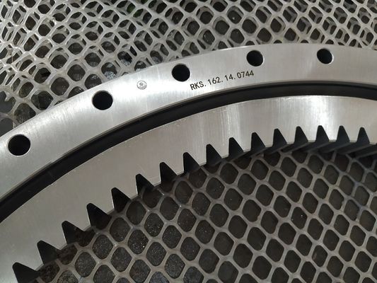 Anillo de rodamiento de rodillos de plato giratorio con dientes de engranaje RKS.162.14.0744 proveedor