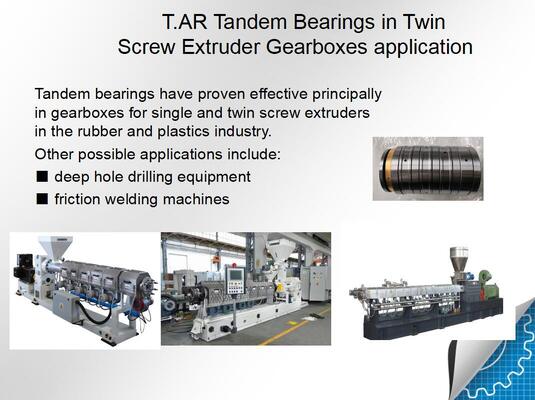 Rodamiento de rodillos de alta precisión T-81684 para el eje de tornillo de la máquina de extrusión proveedor