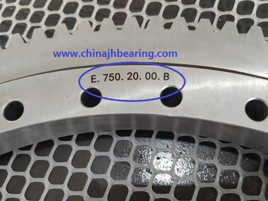 El rodamiento de bolas giratorias E 750.20.00.B con tamaño 742.3x572x56mm con dientes externos proveedor