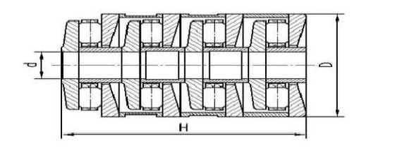 Rodamiento especial para herramientas de perforación con tornillo de petróleo T4AR2866 M4CT2866 28X66X107.5mm proveedor