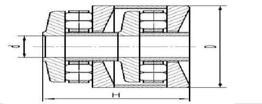 Uso de la máquina de colocación de tuberías rodamiento en tándem M2CT431863 serie 2 filas rodamientos 431.8*863X449.275MM proveedor